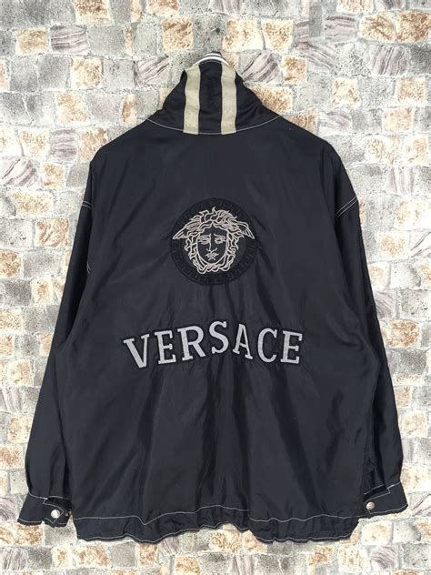 versace 1969 glossy jacket|vintage Versace clothing.